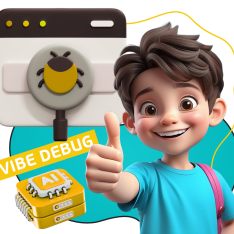 Тестирование & Vibe Debug. Охотники за багами - КИБЕРшкола программирования для детей, компьютерные курсы для школьников, начинающих и подростков - KIBERone г. Каменск-Уральский