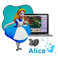 Alice 3d - КИБЕРшкола программирования для детей, компьютерные курсы для школьников, начинающих и подростков - KIBERone г. Каменск-Уральский