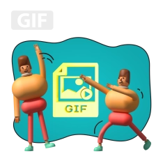 Gif-анимация - КИБЕРшкола программирования для детей, компьютерные курсы для школьников, начинающих и подростков - KIBERone г. Каменск-Уральский