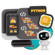 Мой первый сайт с мозгами: Python + AI - КИБЕРшкола программирования для детей, компьютерные курсы для школьников, начинающих и подростков - KIBERone г. Каменск-Уральский