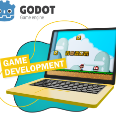 Godot.  Основа создания легендарных игр - КИБЕРшкола программирования для детей, компьютерные курсы для школьников, начинающих и подростков - KIBERone г. Каменск-Уральский
