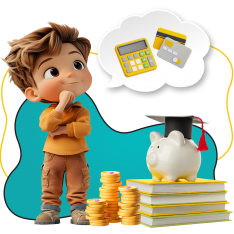 Финансовый интеллект вместе KIBERone - КИБЕРшкола программирования для детей, компьютерные курсы для школьников, начинающих и подростков - KIBERone г. Каменск-Уральский