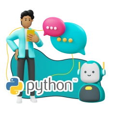 Умный чат-бот на Python на Telegram - КИБЕРшкола программирования для детей, компьютерные курсы для школьников, начинающих и подростков - KIBERone г. Каменск-Уральский